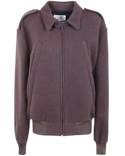 MM6 by Maison Margiela Black Sportsjacket
