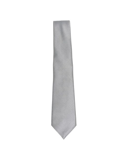 Giorgio Armani White Classic Tie for men