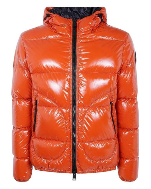 "Bomber Gloss" Jacket di Herno in Orange da Uomo
