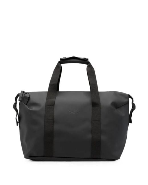Rains Black Duffle Bag Hilo "W3 Hilo Weekend"