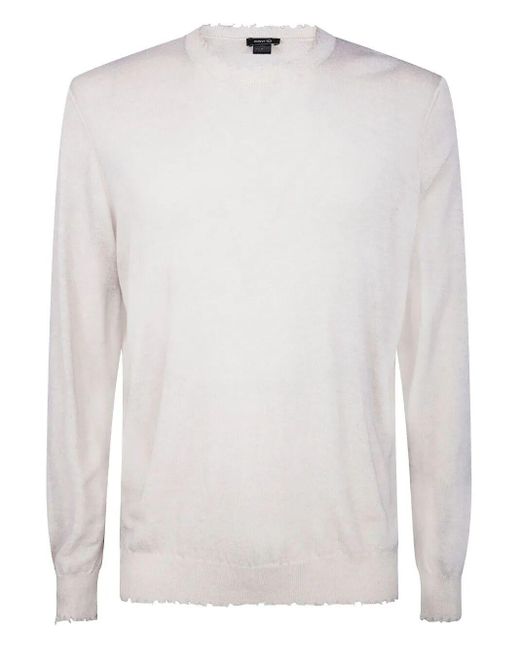 Maglione A Collo Alto di Avant Toi in White da Uomo