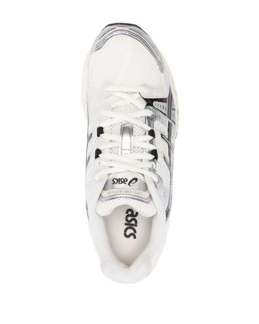 Asics White Gel Nimbus 9 Sneakers Shoes for men