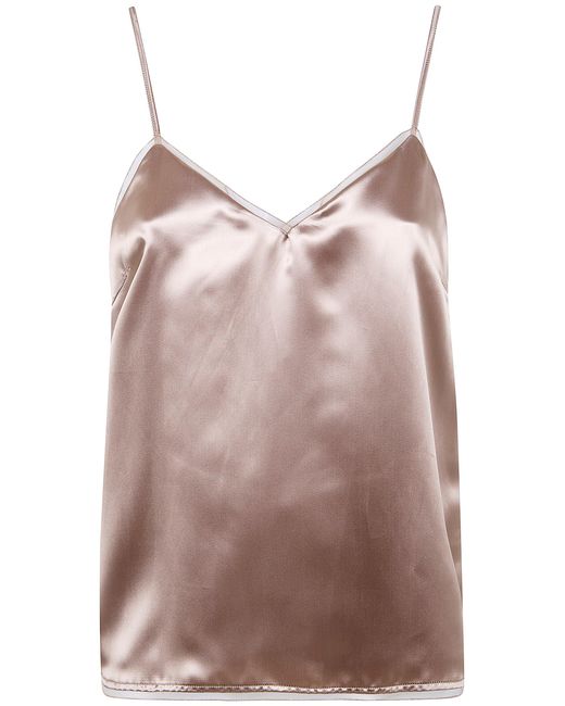 Fabiana Filippi Pink "Campagna" Metalic Top