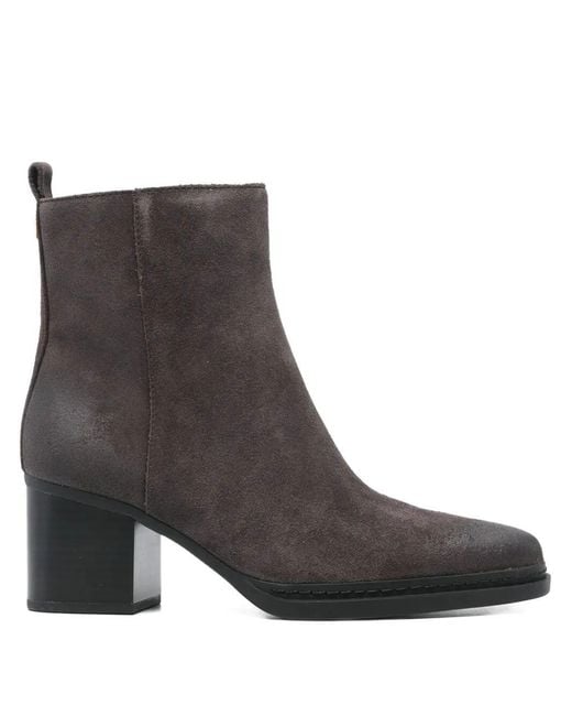 MICHAEL Michael Kors Brown Boots High Heel "Lex"