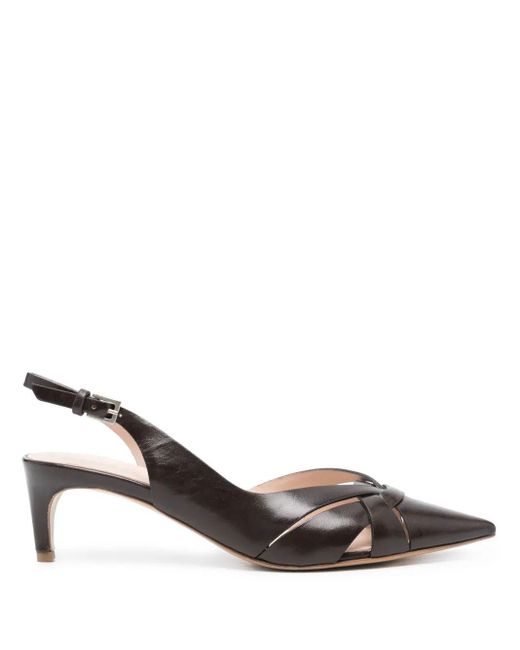 Roberto Del Carlo Brown Paris Sling Back