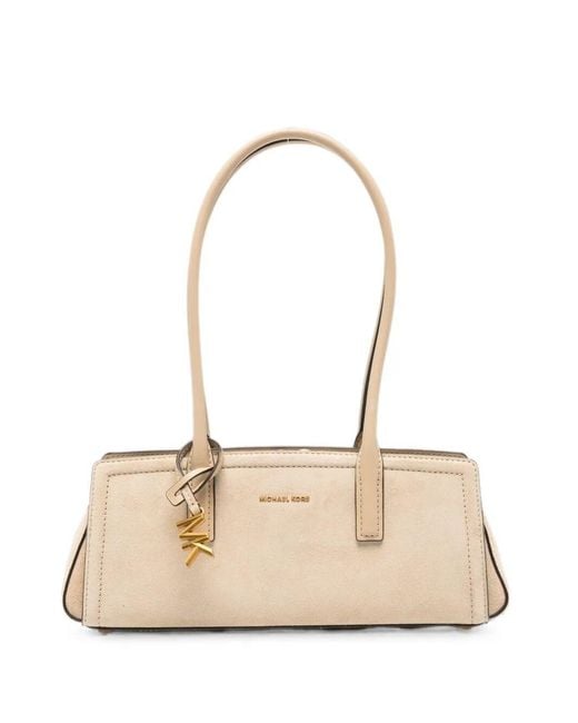 MICHAEL Michael Kors Natural Shoulder Bag Leather "Sm Bw Shoulder Tote Bag"
