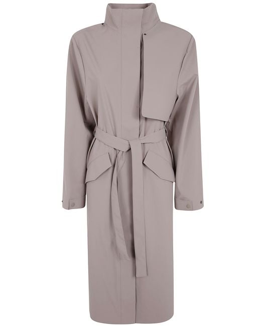 Rains Gray Coat Hardshell "Suva"