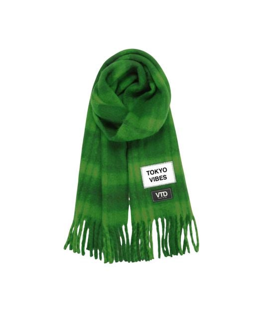 Verb to Do Green "New York Vibes" Scarf