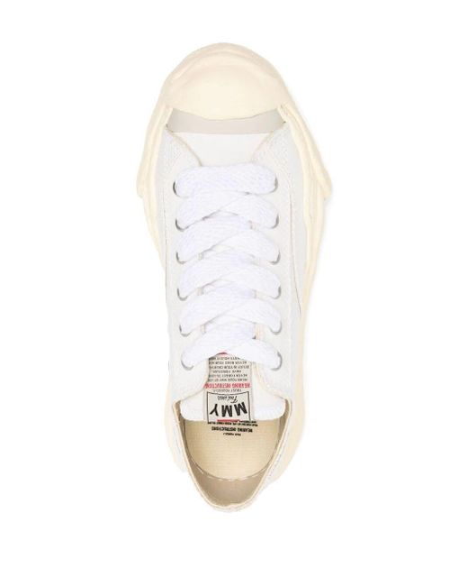 Maison Mihara Yasuhiro White Hank Low Sneakers Shoes for men