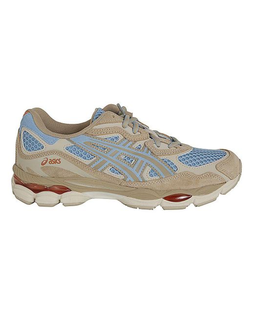Asics Brown Gel Nyc Sneakers Shoes for men