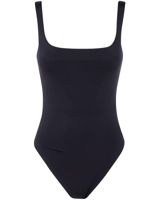 Entire studios Blue Square Neck Bodysuit