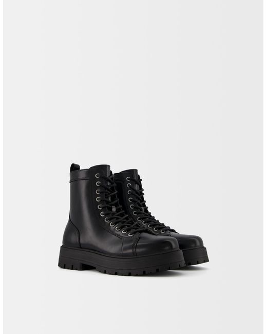 Bershka ankle boots discount