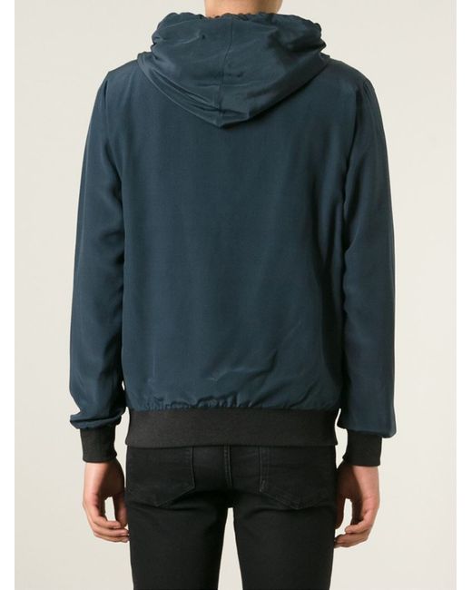 Dolce & Gabbana Blue 'playboy' Print Hoodie for men