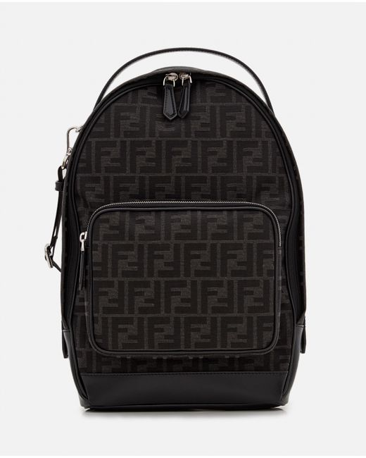 ZAINO MONOSPALLA FF JACQUARD da Uomo di Fendi in Rosso | Lyst