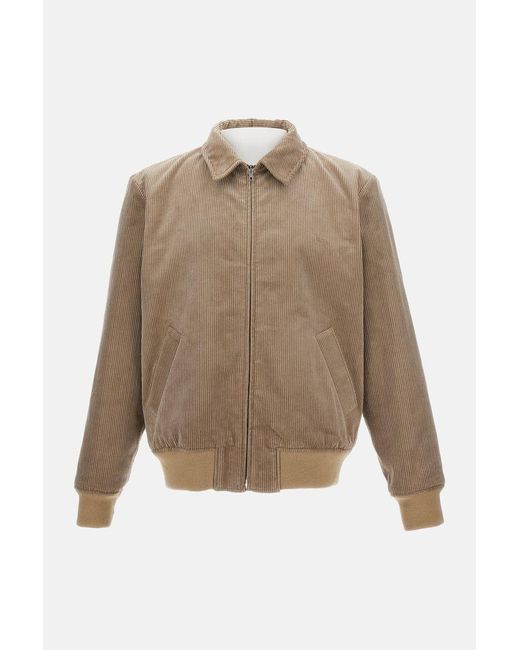 Giacca Blouson Gilles di A.P.C. in Natural da Uomo