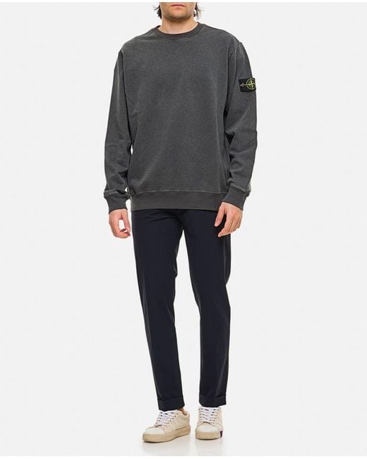 Felpa di Stone Island in Gray da Uomo