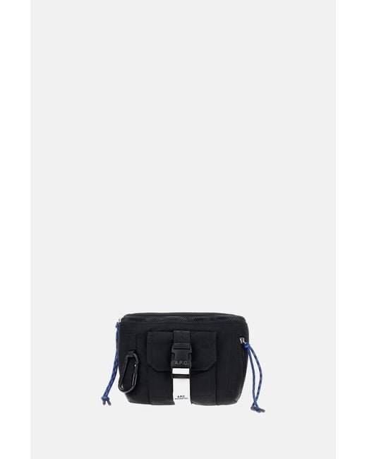 Borsa A Spalla Treck di A.P.C. in Black da Uomo