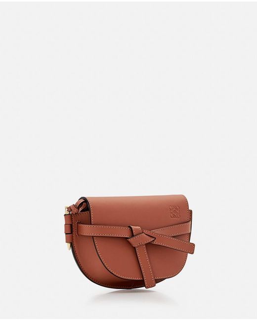Borsa A Spalla Mini Gate Dual di Loewe in White