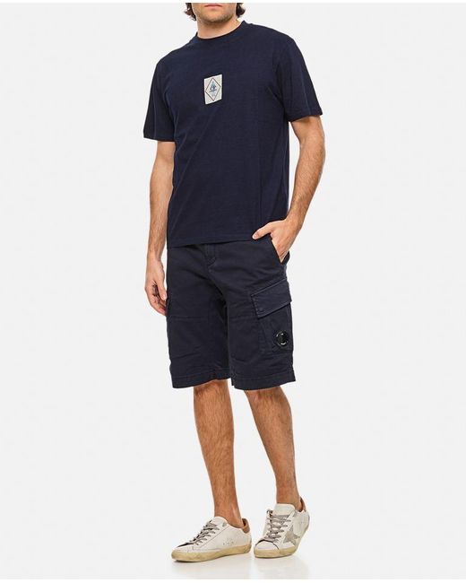Cargo Corti di C P Company in Blue da Uomo
