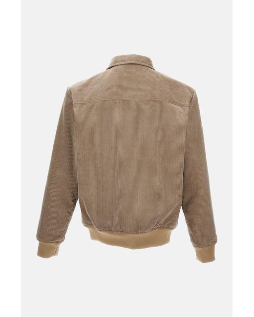 Giacca Blouson Gilles di A.P.C. in Natural da Uomo