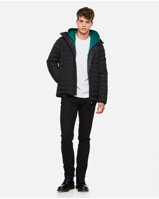 Stone Island O Cotton / Tela Down Jacket in Red for | Lyst
