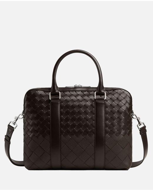 Intrecciato Degrade Avenue Bag di Bottega Veneta in Black da Uomo