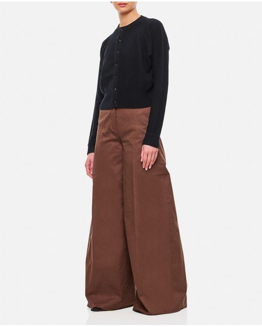 Pantalone Alma In Gabaridine di Thelatest in Brown