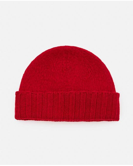 Gauzed Berretto di Drumohr in Red