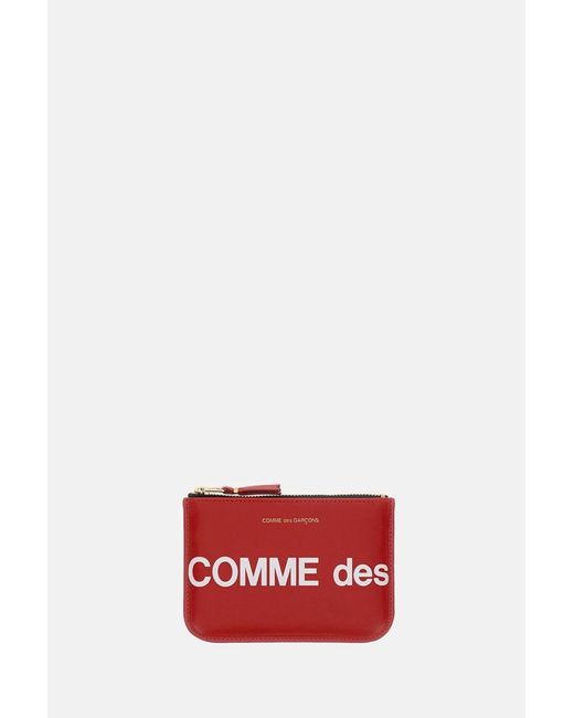 Portafoglio di COMME DES GARÇONS PLAY in Red