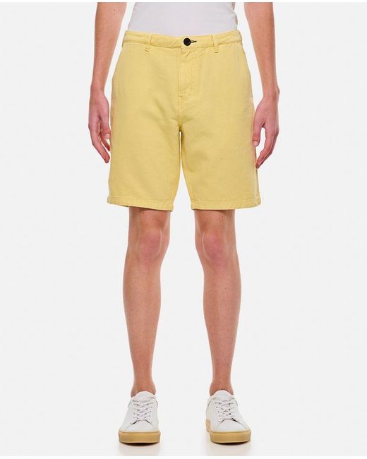Shorts In Cotone di PS by Paul Smith in Yellow da Uomo