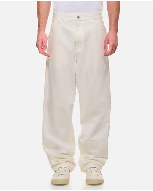 Pantalone Ampio di Carhartt in White da Uomo