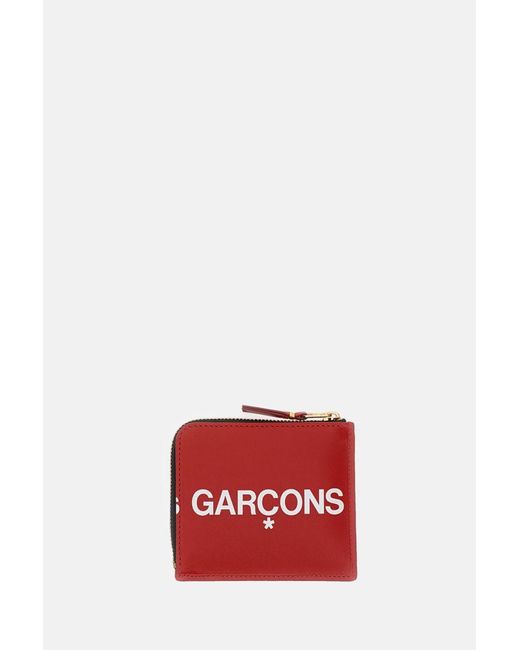 Portafoglio di COMME DES GARÇONS PLAY in Red