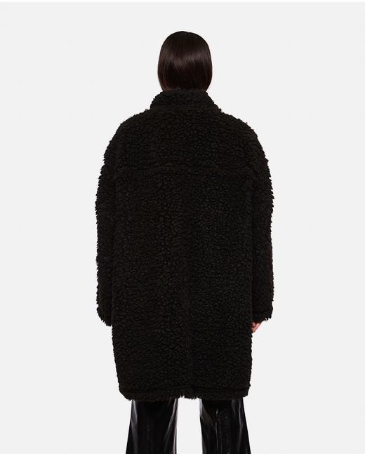 max studio faux fur jacket