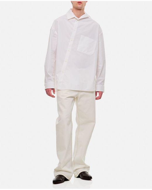 Cuadro Camicia di Jacquemus in White da Uomo