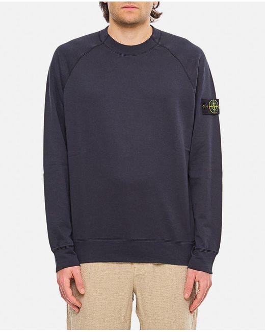 Felpa di Stone Island in Blue da Uomo