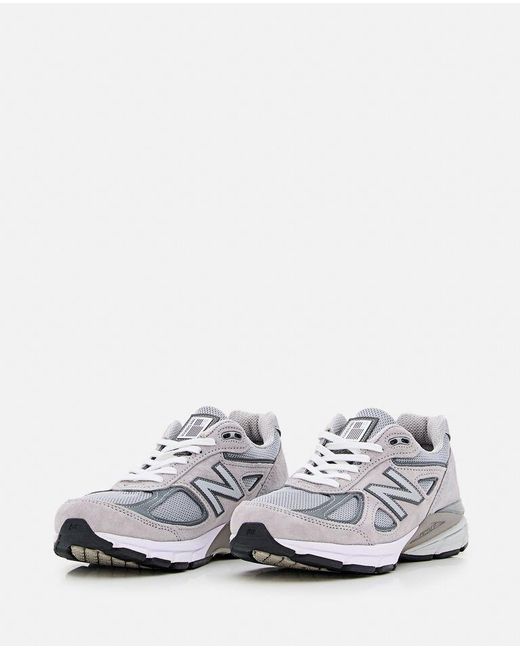 990gr4 Leather Snerakers di New Balance in White
