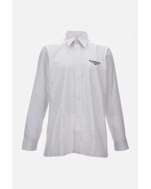 Camicia Classica di Givenchy in Gray da Uomo
