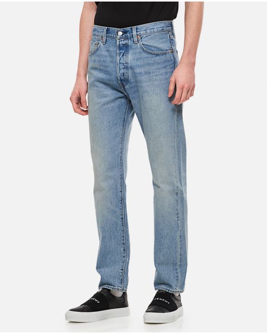 Levi's 1980 501 Denim Jeans in Red for Men | Lyst