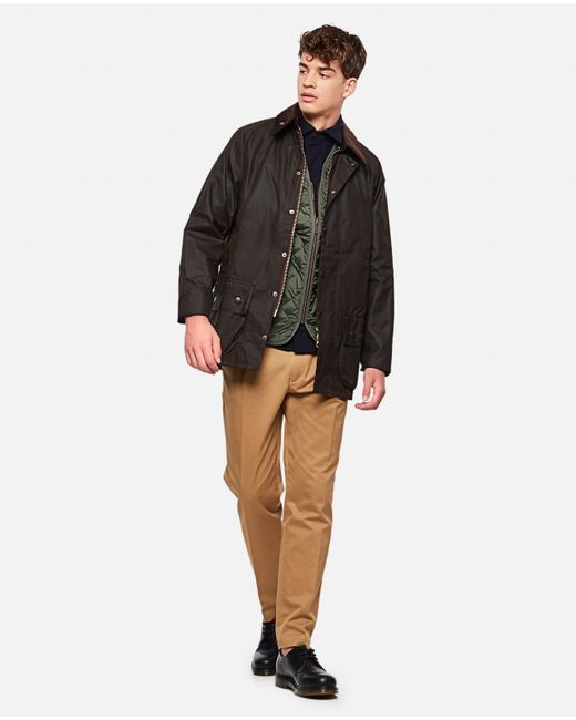 barbour beaufort green