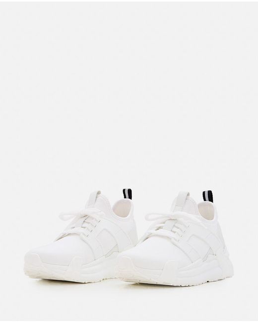 Lunarove Low Top Sneakers di Moncler in White da Uomo