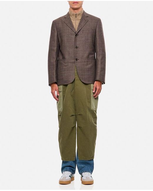Blazer Cargo di Junya Watanabe in Green da Uomo