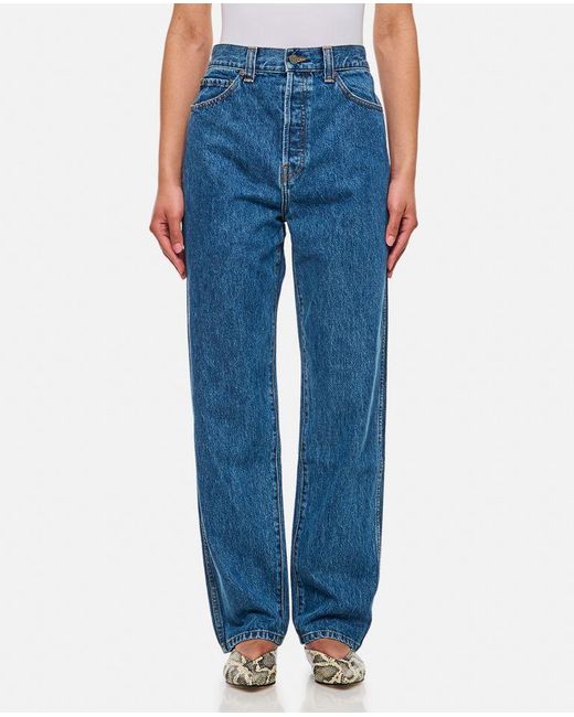 Corben Jeans di Khaite in Blue