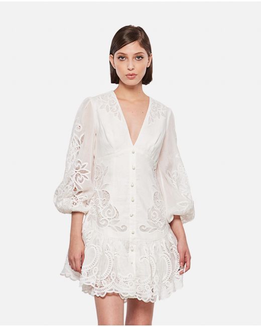 Zimmermann Mae Lace Ramie And Linen ...