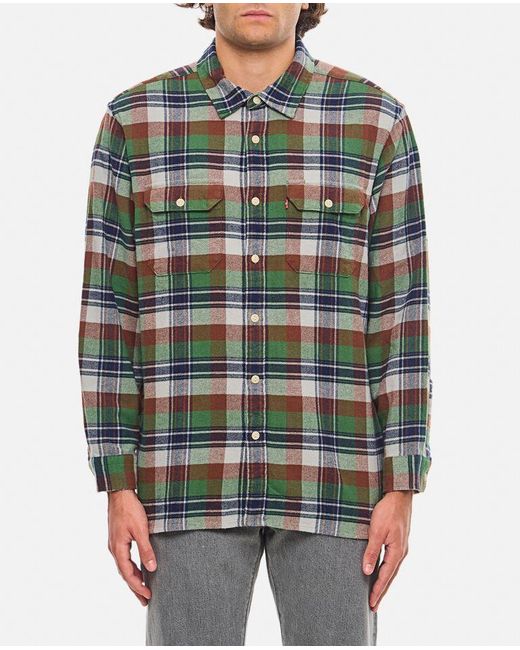 Camicia Jackson Worker di Levi's in Gray da Uomo