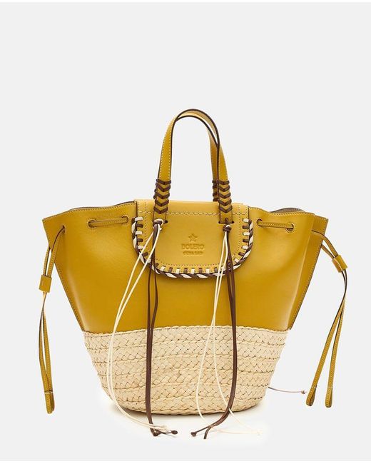 Bolero Borsa Tote di CUBA LAB in Metallic