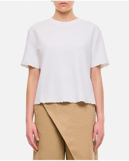 Boxy Fit T-shirt di Loewe in White