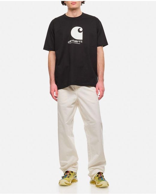 T-shirt - Carhartt di Junya Watanabe in Black da Uomo