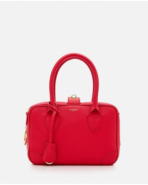 Vita Borsa A Mano In Pelle di Golden Goose Deluxe Brand in Red