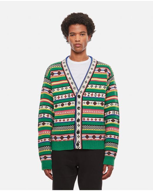 kenzo cardigan mens