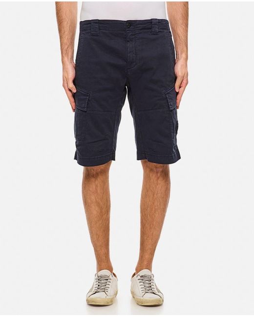 Cargo Corti di C P Company in Blue da Uomo